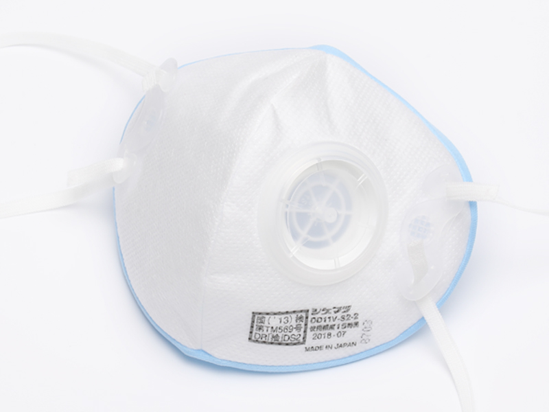 日本重松制作所DD11V防護(hù)口罩KN95霧霾跑步流感飛沫防塵顆粒花粉(圖4)